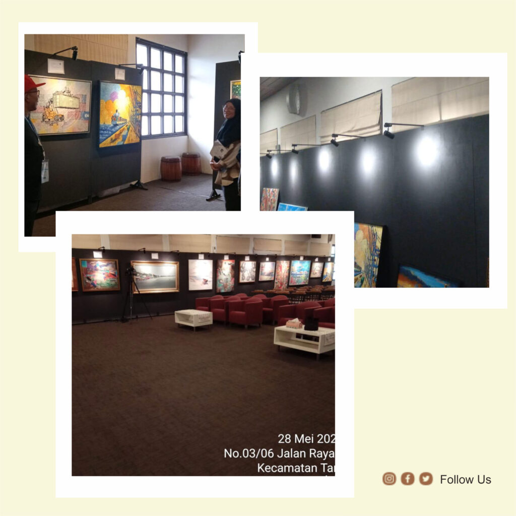 Perdana pameran lukisan